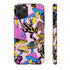 Magic Mushrooms and Frogs Phone Case in Pastel